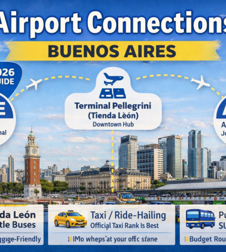 Airport Connections Buenos Aires: How to Travel Between EZE, AEP, and Downtown