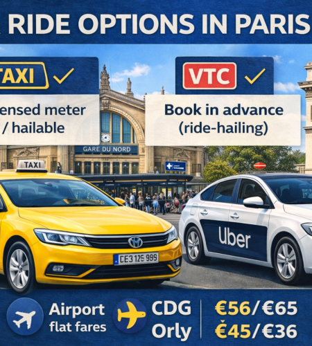 Taxi & Ride Options in Paris (2026 Guide): Official Taxis, Ride-Hailing (VTC), Prices & Safety Tips