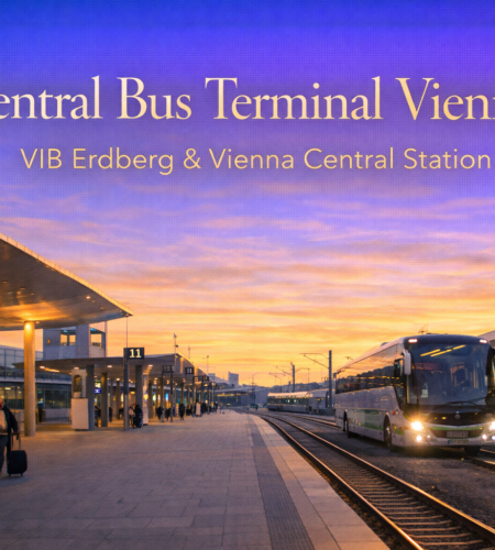 Central Bus Terminal Vienna: VIB Erdberg + Vienna Central Station Bus Terminal