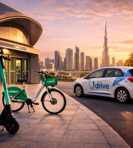 Dubai rentals and shared mobility: car rental, car sharing, bikes, e-scooters, parking, and tolls 🛴🚲🚗💳