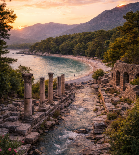 Olympos & Çıralı + Yanartaş: Complete Visitor Guide (Ruins, Beaches, Turtles & Night Flames)