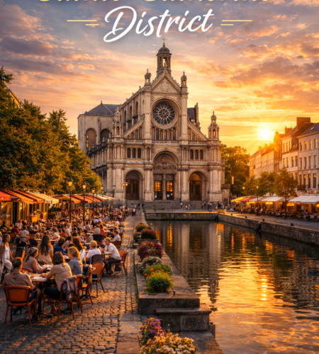 Sainte-Catherine District: A Local-Feeling Food Quarter in Central Brussels 📍