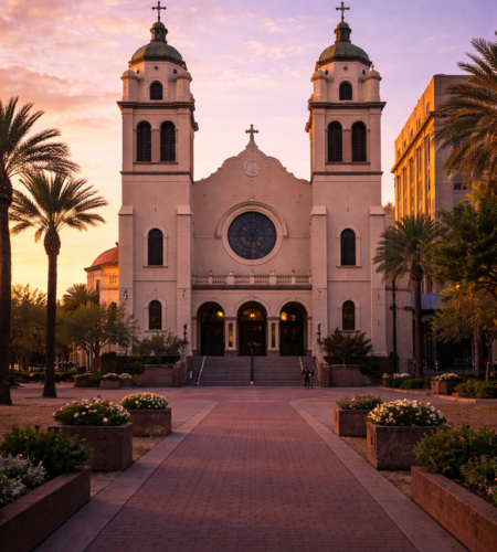 St. Mary’s Basilica Phoenix: Visitor Guide (Hours, Mass Times, Architecture, Transit & Tips)