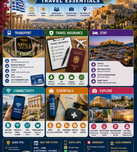 Athens Travel Essentials