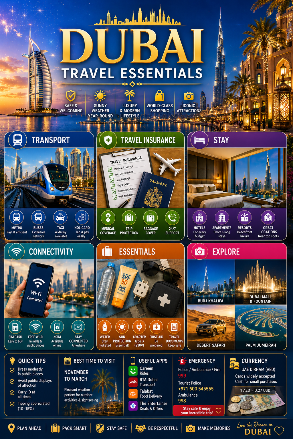 Dubai Travel Essentials