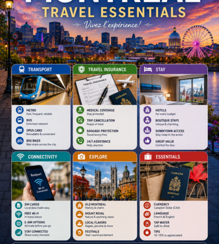 Montreal Travel Essentials