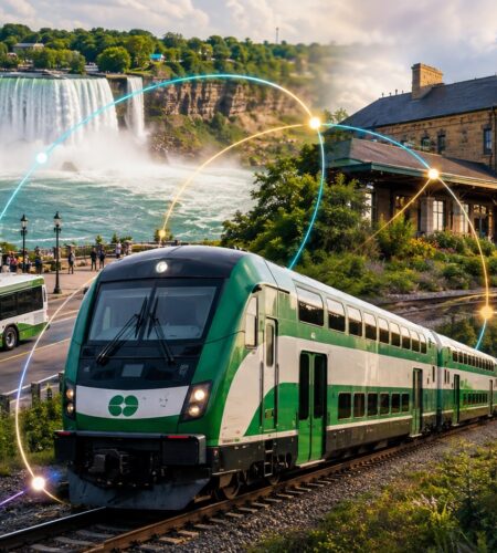 Toronto to Niagara Falls: GO Train, Pearson Airport and WEGO Guide